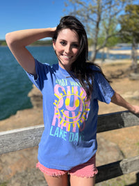 Thumbnail for ASK - Boat Waves Sun Rays Lake Days Tee - 1 COLOR -