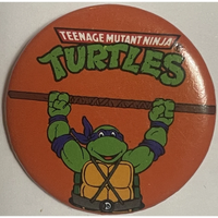 Thumbnail for Vintage 1990 Teenage Mutant Ninja Turtles Movie Pin, Donatello, Tmnt