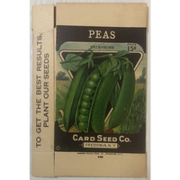 Thumbnail for Antique Vintage 1908 - 1920 ☎️ Pea Box, Fredonia, NY, Famous Card Seed Co. 😍