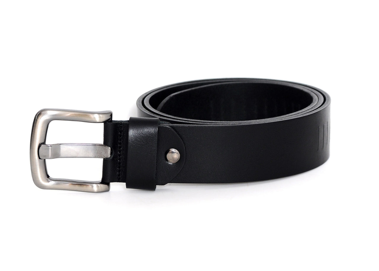 Jkel - Efes Black Veg Tanned Leather Men Belt -