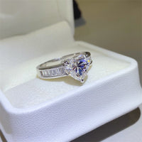 Thumbnail for 3 Carat Moissanite 925 Sterling Silver Ring