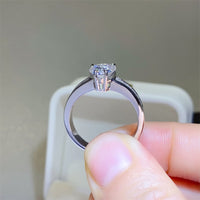 Thumbnail for 3 Carat Moissanite 925 Sterling Silver Ring