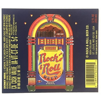 Thumbnail for Vintage 1980s Rock and Roll Beer Label, St. Louis, MO, 🎶 Jukebox!