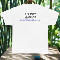 Thumbnail for Asteroid Guardian T-Shirt, Daily Spaceship T-Shirt, Alien Tee - 2 COLORS -