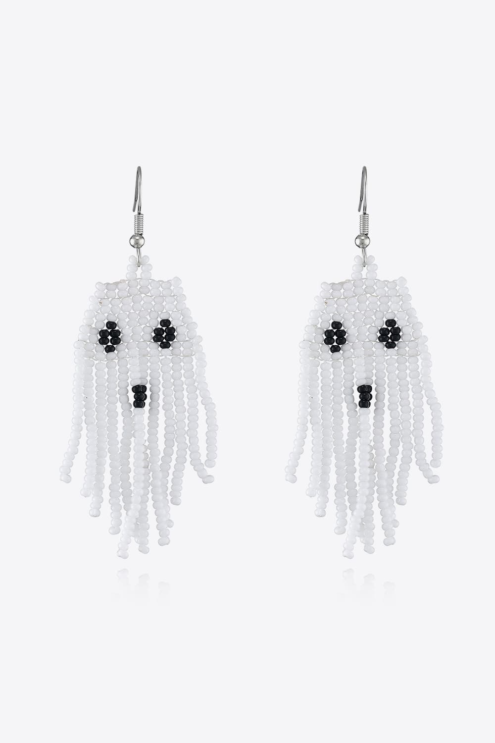 Beaded Dangle Earrings - T - 3 TYPES / COLORS -