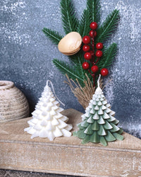 Thumbnail for Christmas Tree Candles - Fir Trees Holiday Decor - 4 STYLES - 4 FRAGRENCES -