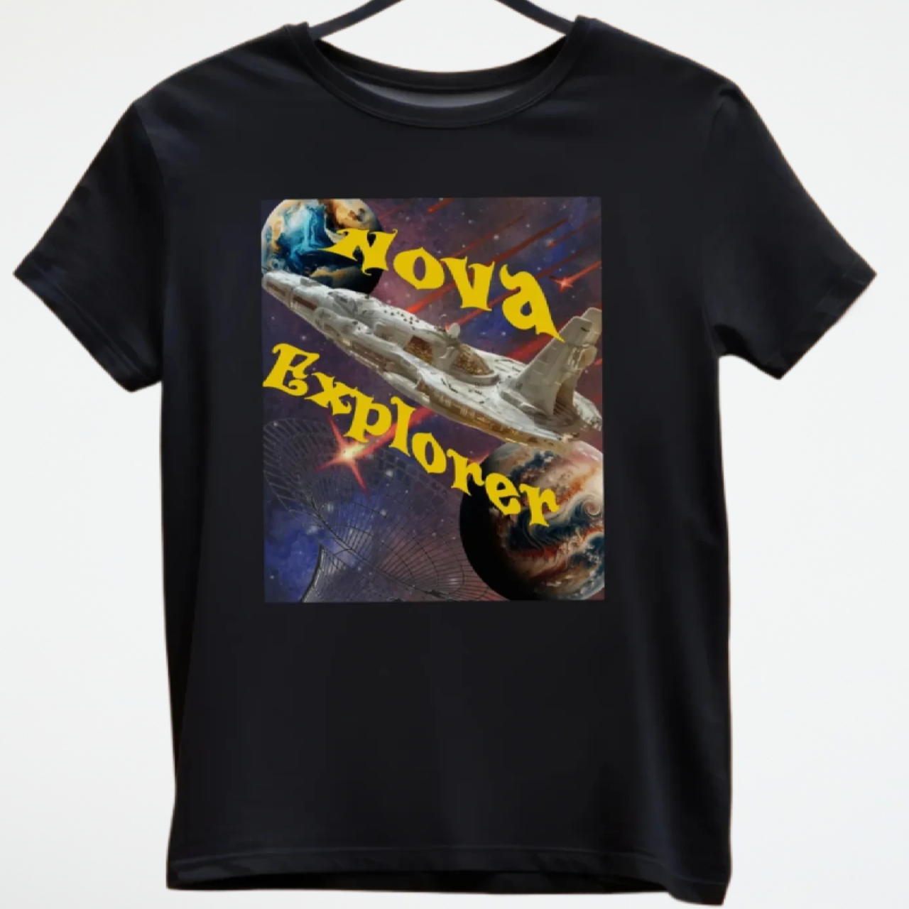 Nova Explorer T-Shirt, Alien T-Shirt, Daily Spaceship T-Shirt - 2 COLORS -