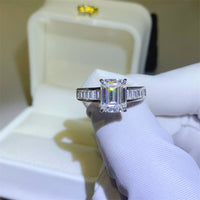 Thumbnail for 3 Carat Moissanite 925 Sterling Silver Ring