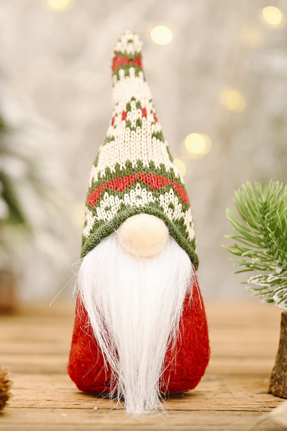 3-Pack Christmas Snowflake Hat Gnomes - 7" - [5-10 DAY DELIVERY] - 3 PCS. -