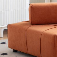 Thumbnail for Modular Sectional Single Sofa,Armless Chair With Removable Back Cushion -33.1