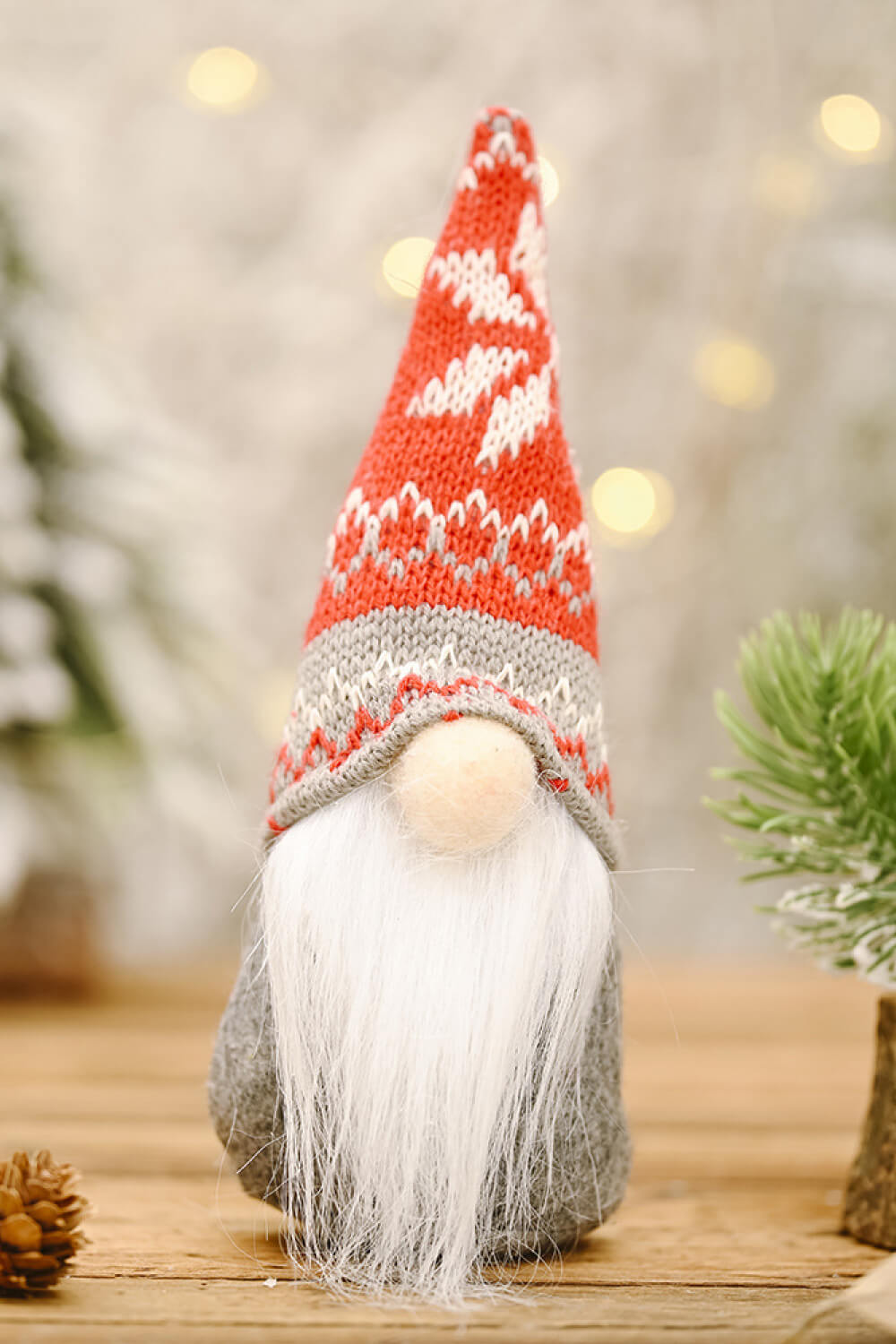 3-Pack Christmas Snowflake Hat Gnomes - 7" - [5-10 DAY DELIVERY] - 3 PCS. -