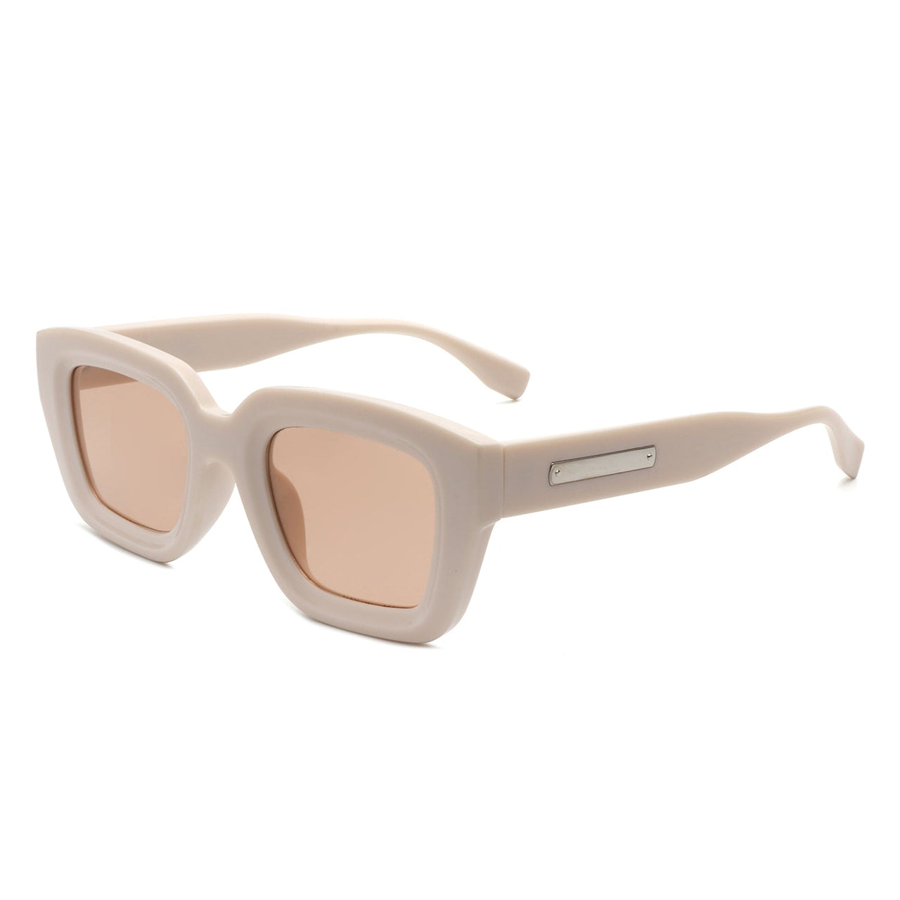 Cramilo - Moonluxe - Classic Retro Square Tinted Fashion Sunglasses - 6 COLORS -