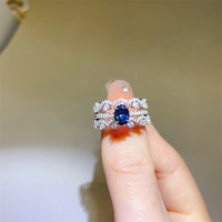 Thumbnail for 1 Carat Moissanite 925 Sterling Silver Ring