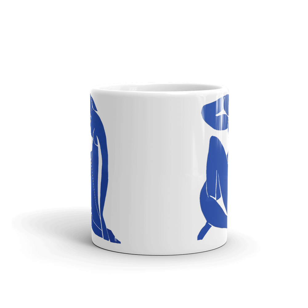 Henri Matisse Blue Nude 1952 Artwork Mug - 2 SIZES - 1 COLOR -