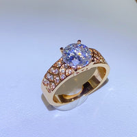 Thumbnail for 1.5 Carat 925 Sterling Silver Moissanite Ring