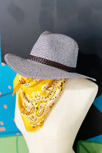 Thumbnail for Ellison & Young -  Braided Panama Fedora - 2 COLORS -