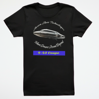 Thumbnail for 9-40 Coupe, Alien Sports Spaceship T-Shirt, Alien Shirt, the Daily Spaceship - 2 COLORS -