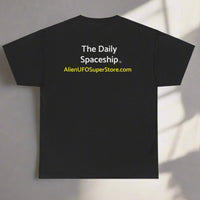 Thumbnail for Andromeda Haven, Alien Asteroid T-Shirt, Daily Spaceship - 2 COLORS -