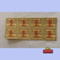 Thumbnail for Vintage 1960s - 1970s Uncut Sheet Raleigh B & W Tobacco Coupons Brown and Williamson