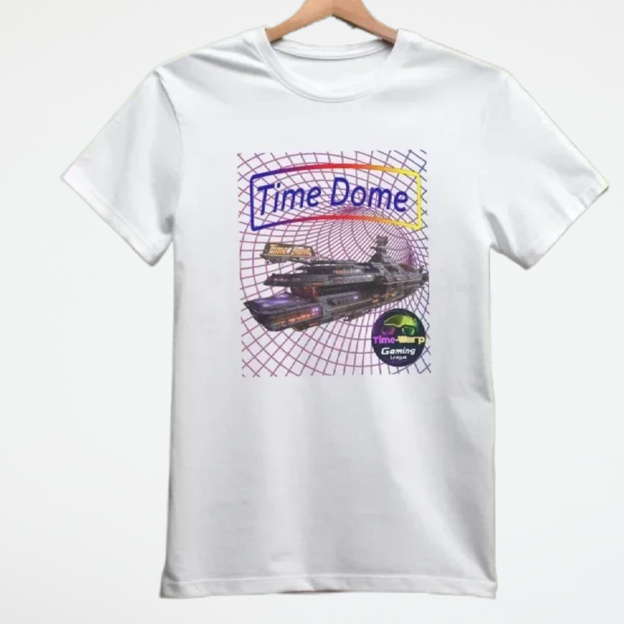 Time Dome Alien Spaceship T-Shirt - 2 COLORS -