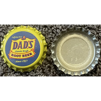 Thumbnail for Vintage 1980s Dad's Root Beer Bottle Cap, Chicago, Il, Jasper, In