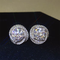 Thumbnail for 6 Carat Moissanite 925 Sterling Silver Earrings