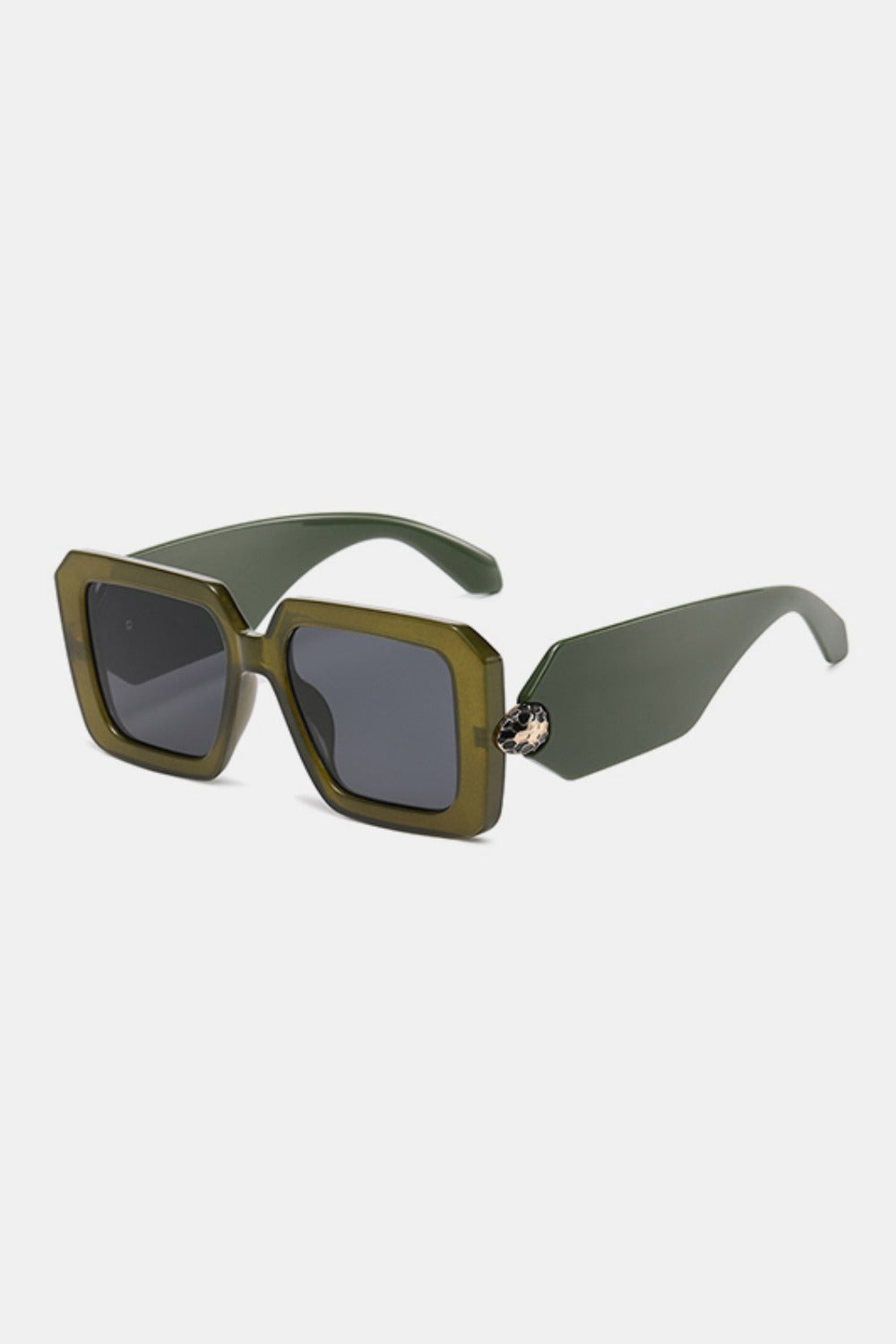 Polycarbonate Frame Square Sunglasses - T - 7 COLORS -