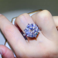 Thumbnail for 10 Carat Moissanite 925 Sterling Silver Ring