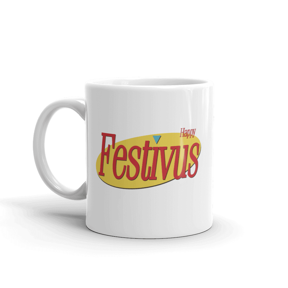 Happy Festivus for the Rest of Us, Seinfeld Mug - 2 SIZES - 1 COLOR -