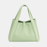 Thumbnail for David Jones PU Leather Bucket Bag - T - 5 COLORS -