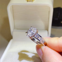 Thumbnail for 3 Carat Moissanite 925 Sterling Silver Ring