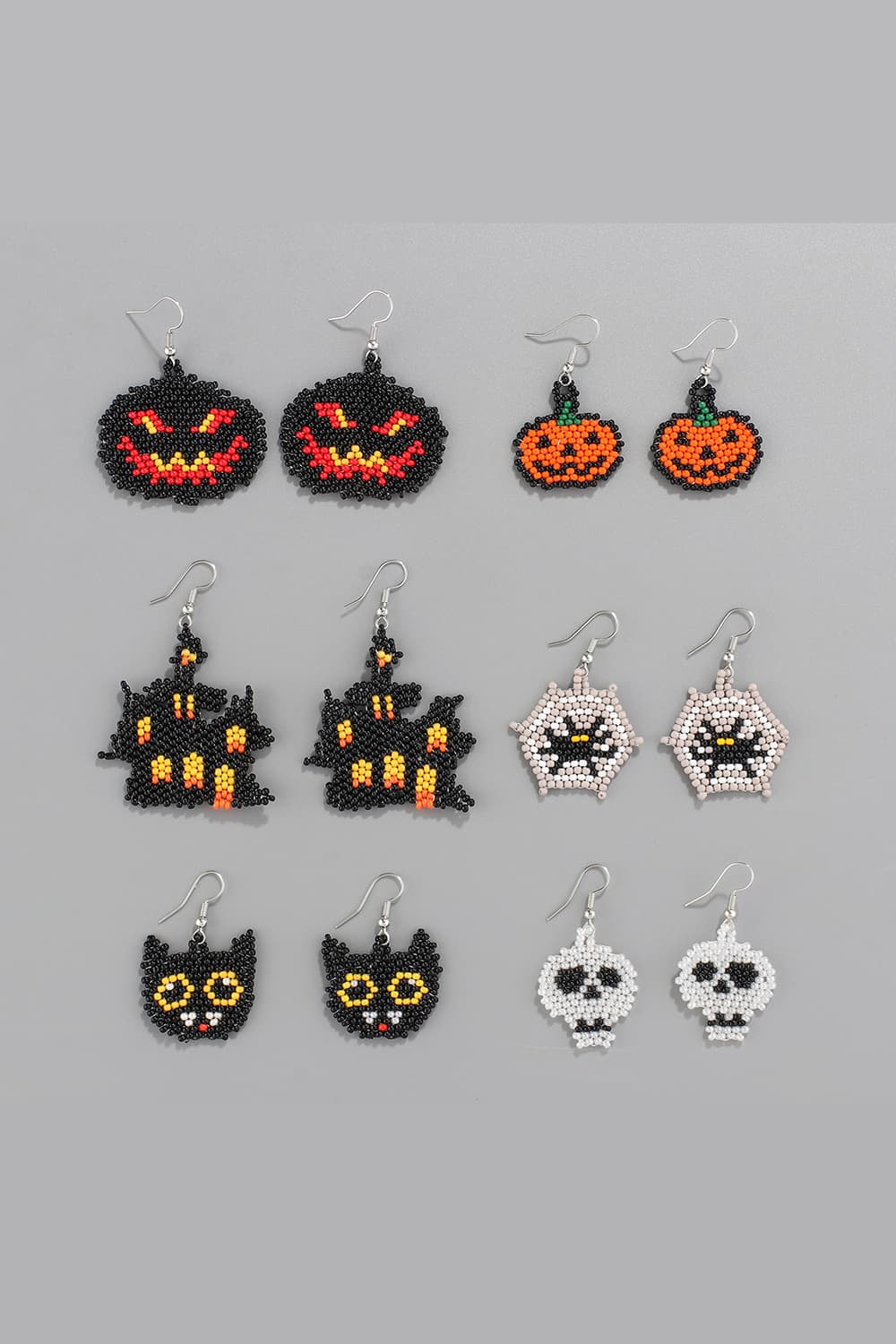 Halloween Theme Earrings - T - 6 TYPES -