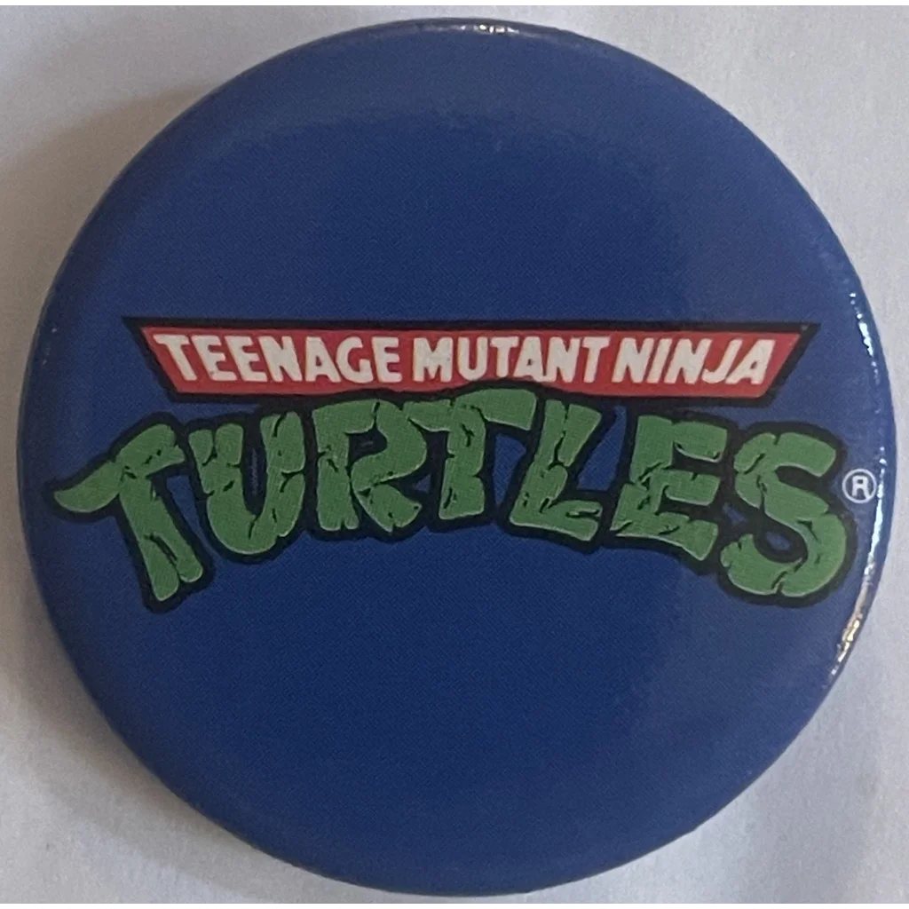 Vintage Teenage Mutant Ninja Turtles Movie Pin, Logo, 1990 TMNT