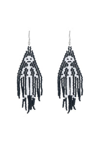 Thumbnail for Beaded Dangle Earrings - T - 3 TYPES / COLORS -