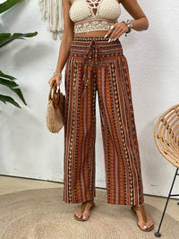 Thumbnail for Printed Wide Leg Pants - Beach or Everday - T - 5 COLORS -