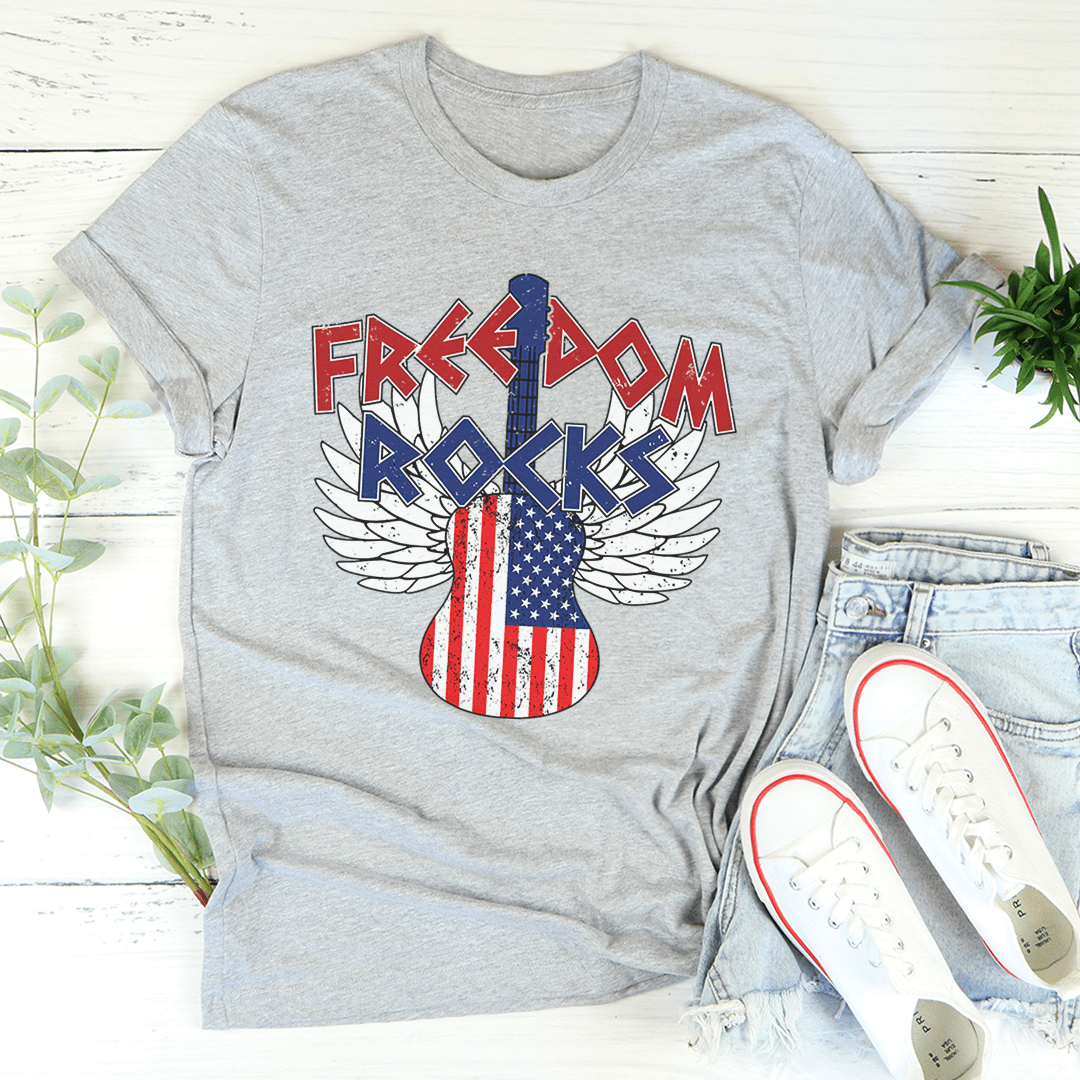 Freedom Rocks Unisex T-Shirt - 4 COLORS -