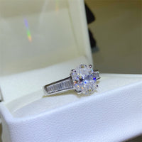 Thumbnail for 3 Carat Moissanite 925 Sterling Silver Ring