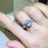 Thumbnail for 3 Carat Moissanite 925 Sterling Silver Ring