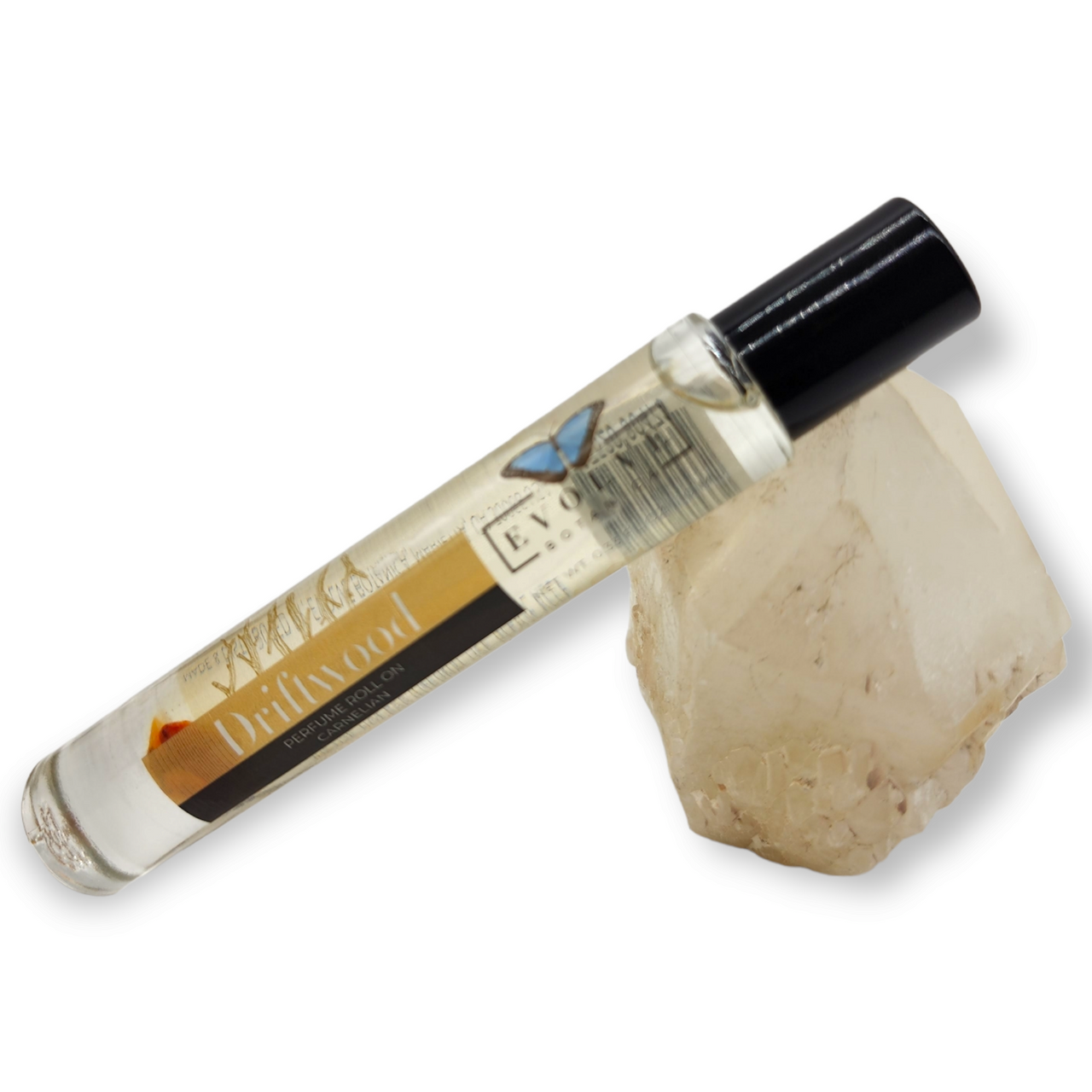 EVOLVE BOTANICA - Gemstone Perfume Roll on - Driftwood -