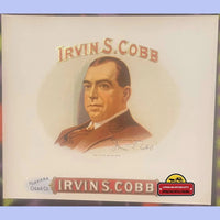 Thumbnail for Antique Vintage Irvin S. Cobb Embossed Cigar Label, 