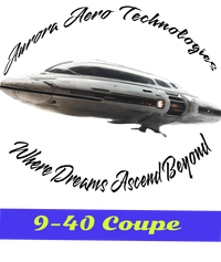 Thumbnail for 9-40 Coupe, Alien Sports Spaceship T-Shirt, Alien Shirt, the Daily Spaceship - 2 COLORS -