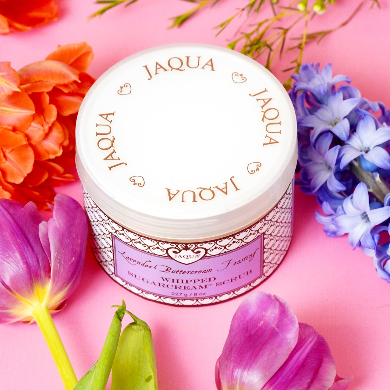 JAQUA - Lavender Buttercream Frosting Whipped Sugar Scrub -