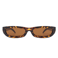 Thumbnail for Cramilo - Skybloom - Retro Rectangle Narrow Tinted Sunglasses - 7 COLORS -