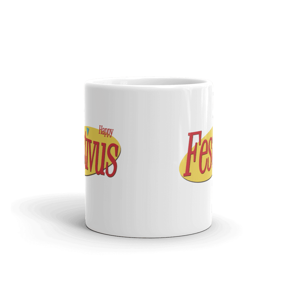 Happy Festivus for the Rest of Us, Seinfeld Mug - 2 SIZES - 1 COLOR -