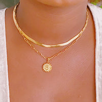 Thumbnail for Ellison & Young - Double Chain Initial Necklace -