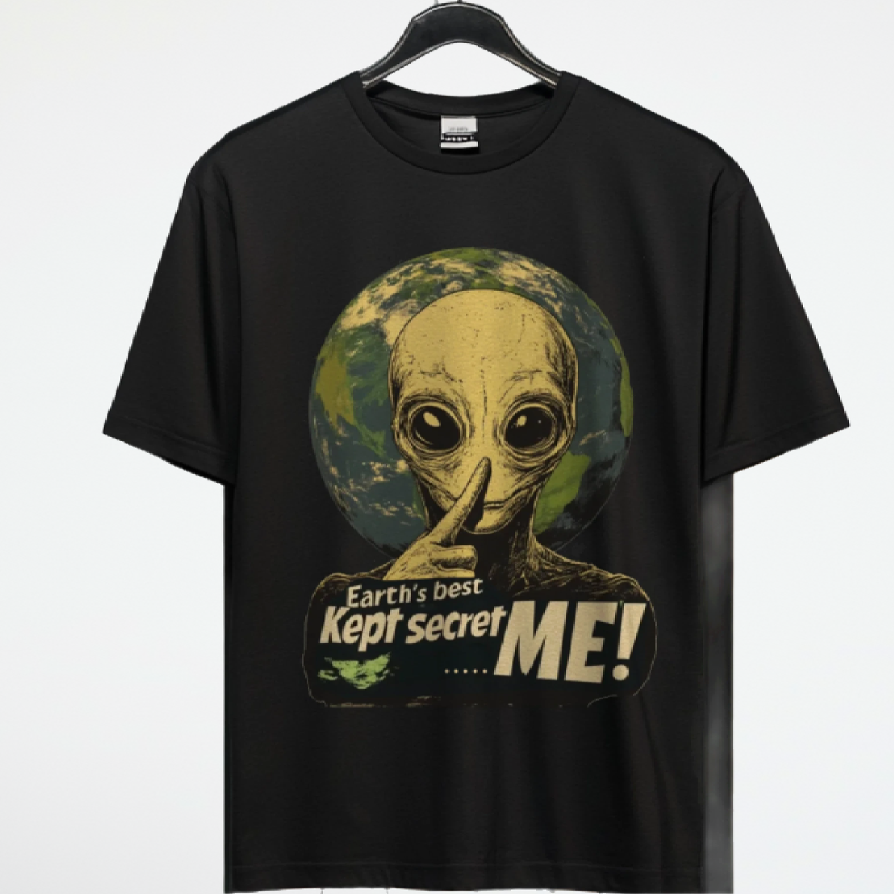 Earth's Best Kept Secret, ME! Alien T-Shirt, Fun Alien Tee - 2 COLORS -