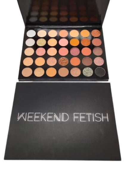 Weekend Fetish - 35 Palette Eyeshadow - 2 COLOR STRUCTURES -