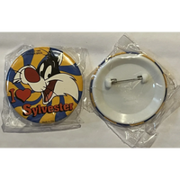 Thumbnail for Vintage 1995 Looney Tunes Pin, I Love Sylvester, Unopened in Package!