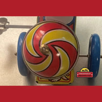 Thumbnail for Vintage Tin Wind Up Girls Tricycle Collectible Toy, Unopened in Box! 1970s - 1980s