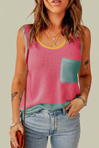 Thumbnail for Scoop Neck Wide Strap Tank - T - 1 COLOR -